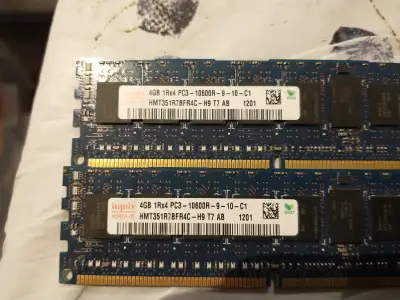 Server DDR3 and DDR3L  4GB memory and  Desktop 4GB DDR3 memory, View more