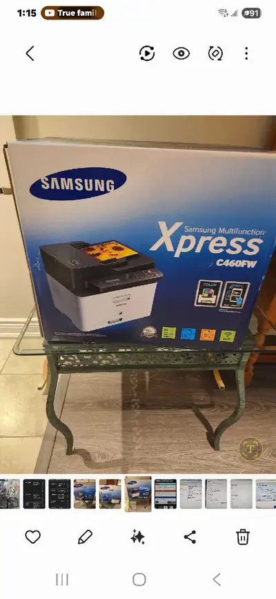 Samsung Multifunction Xpress Laser Printer, View more