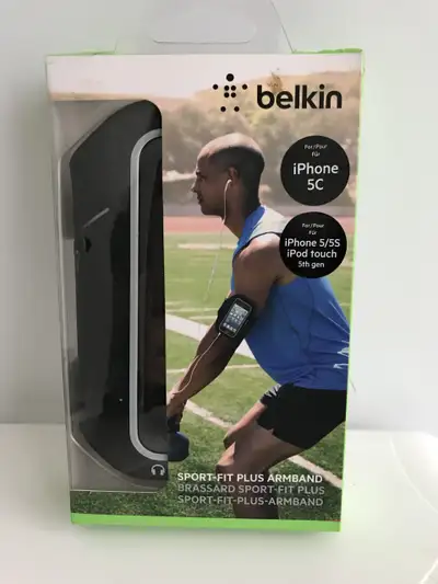 Belkin Sport-Fit Plus Armband for Apple iPhone 5C / 5 / 5S, View more
