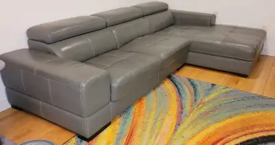 Leather Sectional Sofa, View more