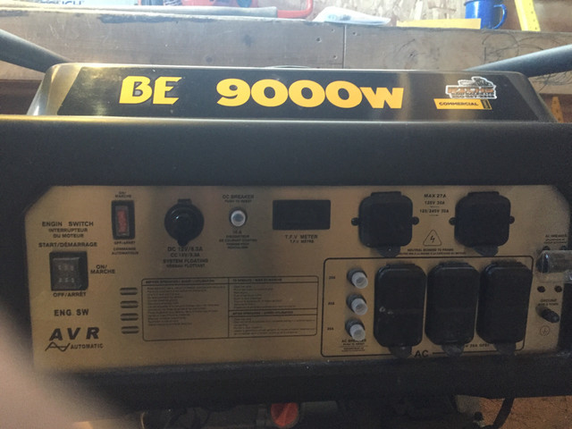 New BE 9000 Watt Generator in Other in Vanderhoof - Image 2