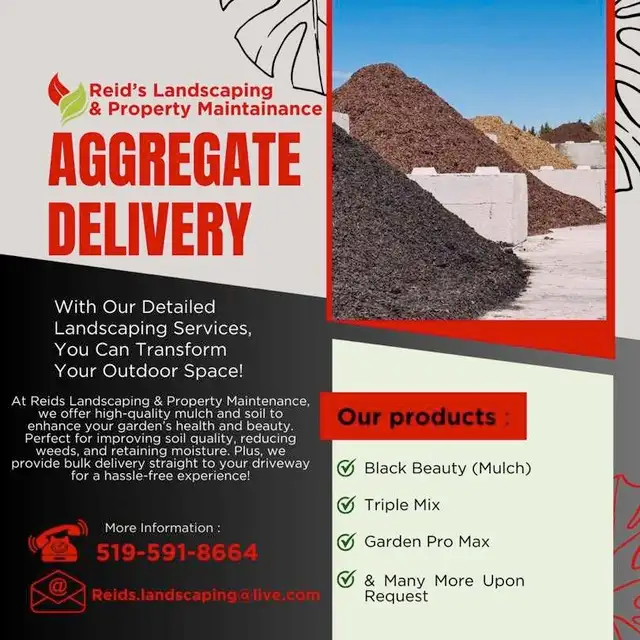 Top Soil/Black Garden Soil/Mulch/Sod/Delivery $80628647430496021229