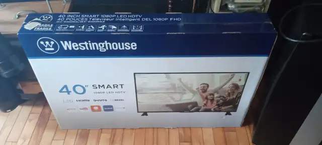TV INTELLIGENTE  NEUVE 40 ’’ FULL HD 1080 P À VENDRE in TVs in St-Georges-de-Beauce - Image 3