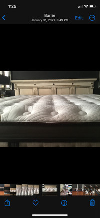 SOLID WOOD BED SET (BEST OFFER)