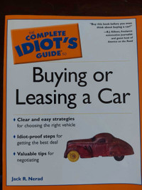 Complete Idiot's Guide to Car Buying/Leasing