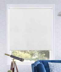 NEW Snap-N'-Glide Cordless Roller Shades - Urban White 28"Wx72"L