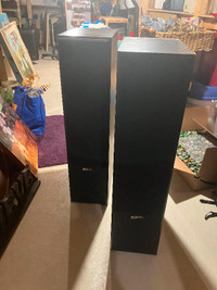 Two sets of old tower speakers