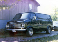 1971-1977 Chevy/GMC chrome flat van grille