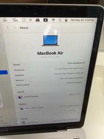 Apple MacBook Air 2020, View more
