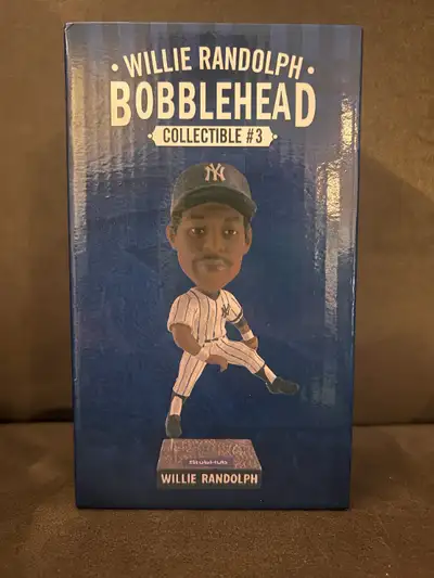 This 2024 Willie Randolph New York Yankees Bobblehead SGA Giveaway 8/8 NY is a must-have for any tru...