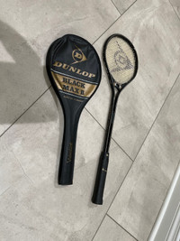 RARE Vintage - Dunlop Squash Racquet BLACK MAX II 2 w/ Vibratech