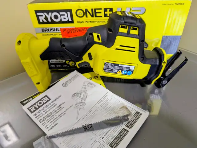 RYOBI PSBRS01 Cordless Reciprocating Saw in Power Tools in Oakville / Halton Region - Image 2