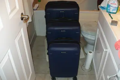 3pc swiss mobility hard shell luggage-read ad, View more