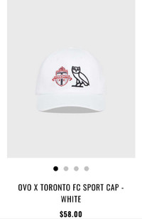 BRAND NEW WITH TAGS OVO TFC HATS FOR ONLY $34.99
