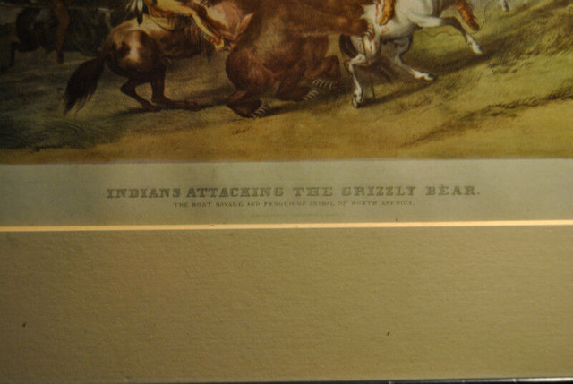Indians Attacking The Grizzly Bear in Arts & Collectibles in Vancouver - Image 3