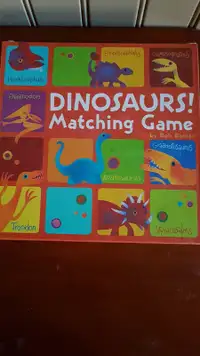 Dinosaurs Card Match Game