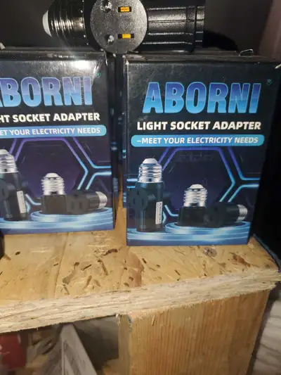 Aborni Light Socket Adapter, View more