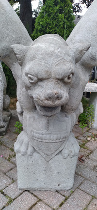 CEMENT REBAR GARGOYLE FOR YOUR BEAUTIFUL HOME