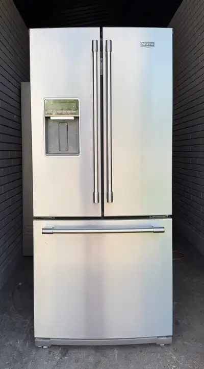 Like new Maytag 30” fridge - delivery possible , View more