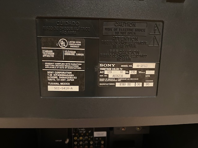 Sony top the line CRT HDTVs Trinitron WEGA in TVs in Markham / York Region - Image 7