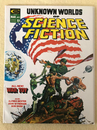 Unknown Worlds of Science Fiction #2, 3 & Giant Special