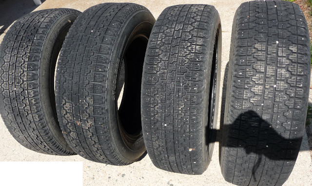 4 Bridgestone Blizzak winter tires  P195/70R15, $100 in Tires & Rims in Saskatoon - Image 3