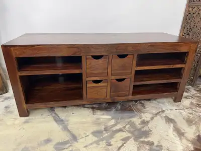 Crédence acacia, buffet Inde, table tv, meuble audio, bahut, View more