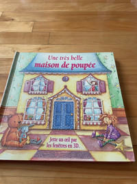 Livre 3D Une très belle maison de poupée Book
