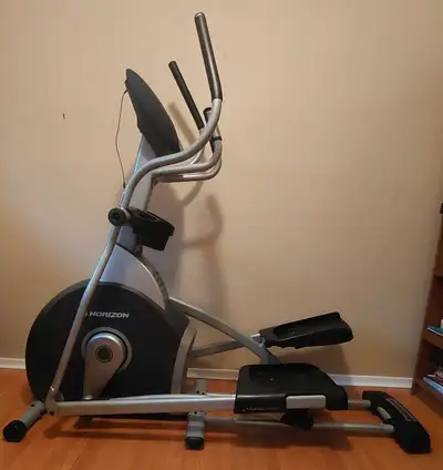 Good used elliptical machine. This is a great way to get in shape without pounding your joints. And...