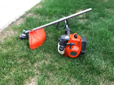Husqvarna Detachable Straight Pole 2 Cycle Gas Weed Trimmer. Bought at Rona spring 2023 for $535.00....
