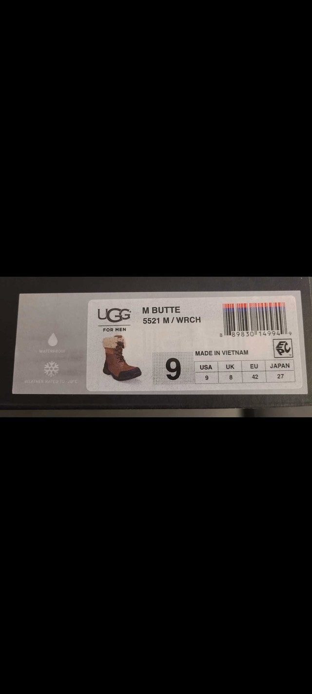 9us UGG BUTTE FOR MEN dans Hommes  à Longueuil/Rive Sud - Image 2