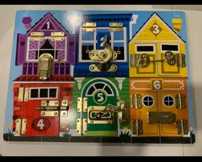  Melissa & Doug Latches Wooden Board, View more