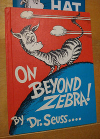 ▀▄▀ Dr. Seuss On Beyond Zebra!