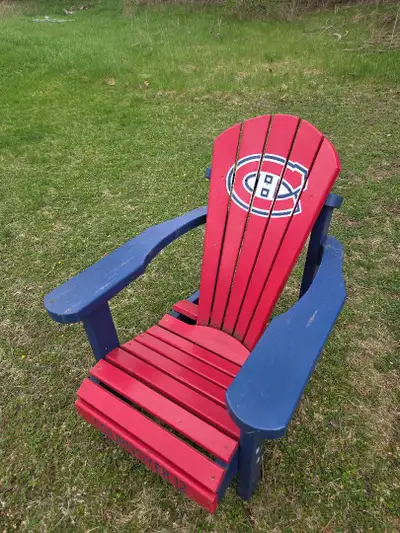 Muskoka Chair - Montreal Canadiens - wood material, View more