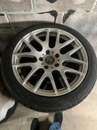 Winter Tires on 17 “ Winter Alloy Rims - 08 BMW E90 