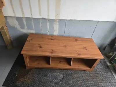 Solid Wood Coffee Table and End Tables Set, View more