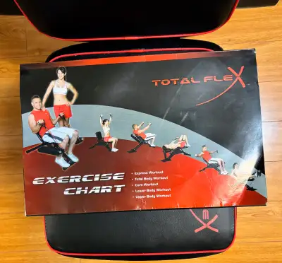 FOR SALE: Total Flex Home Gym – Compact, Versatile, Effective!, View more