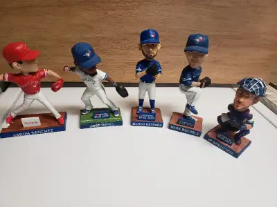 Toronto Blue Jays Ceramic Bobbleheads (5) Stadium Give Aways, View more