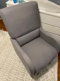Nursery glider rocking chair