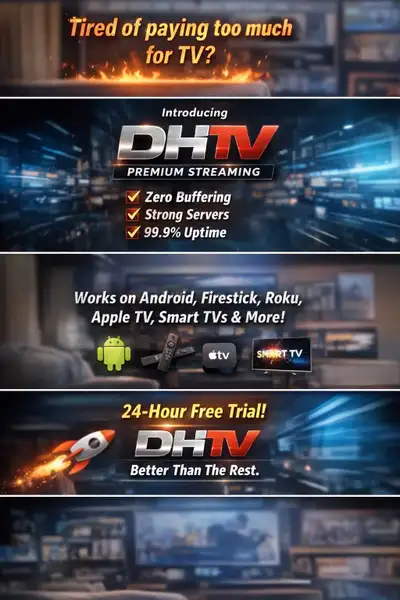 Offering top notch streaming. Works world wide. Offer 4 different services to meet everyone's stream...