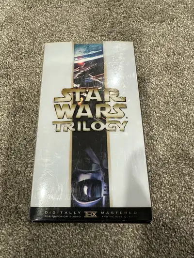 star wars trilogy vhs set, View more