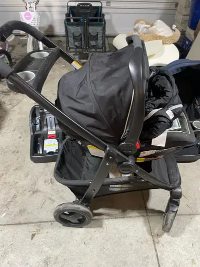 baby stroller and car seat, View more
