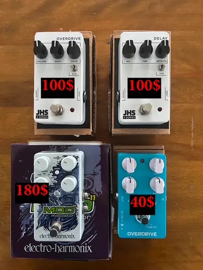 Overdrive / Modulation / Delay, View more