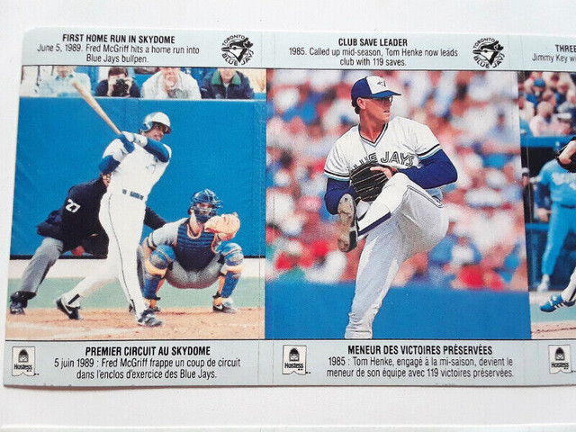 1990 Hostess Toronto Blue Jays Baseball Cards Mint in Arts & Collectibles in City of Toronto - Image 3