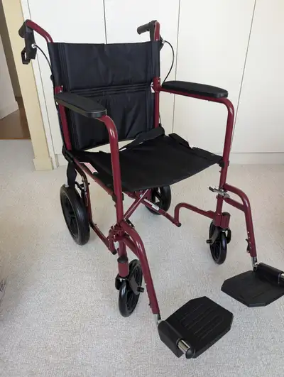 Medline Lightweight Trasport WheelChair, View more