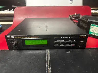 Boss Pro SE-50 effects rack, View more