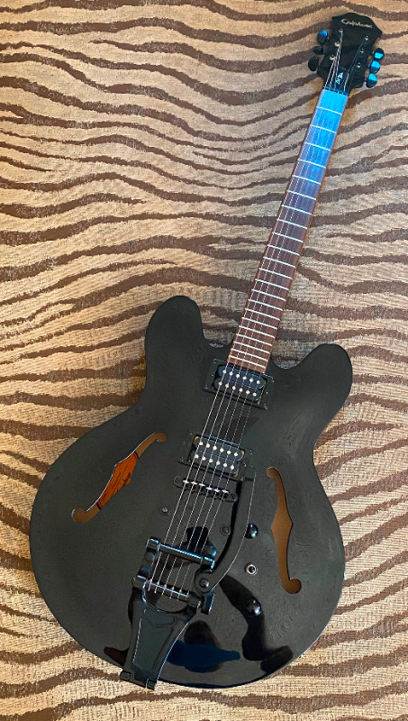 2005 Epiphone Dot Studio custom with upgrades for sale  