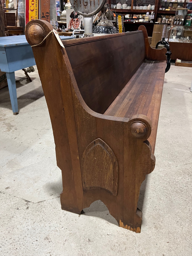 Large church pew  in Arts & Collectibles in Edmonton - Image 2