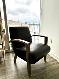 True Innovations Leather Accent Chair
