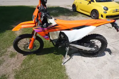2024 KTM 350 EXC-F Dual Purpose motorcycle. SGI plateable use it on or off-road! Near showroom condi...
